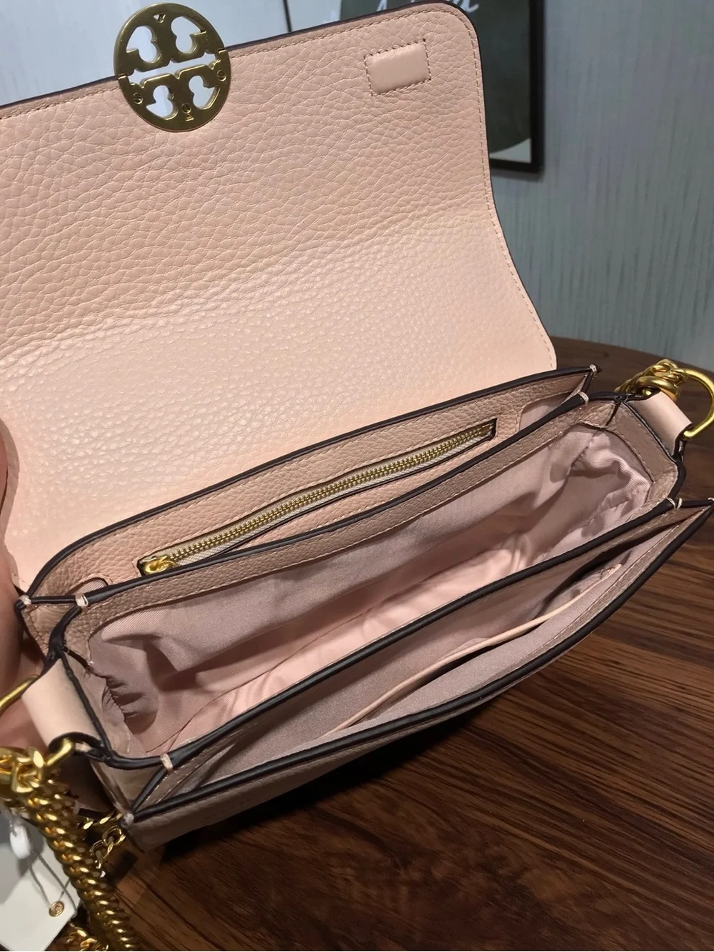 Tory Burch compact flap